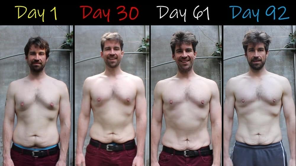 100 Pushups A Day For 3 Months Body Transformation Results Fat Broke And Stupid